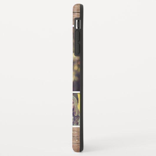 Rustikale Land-Art-Bilderrahmen-Foto-Collage Case-Mate iPhone Hülle (Hinten/Links)