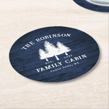 Rustikale Landfamilienhäuser Bäume Blauer Holzdruc