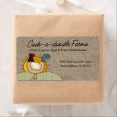 Rustikale Landfarm Umlaufbahn Hühnerei (Insitu)