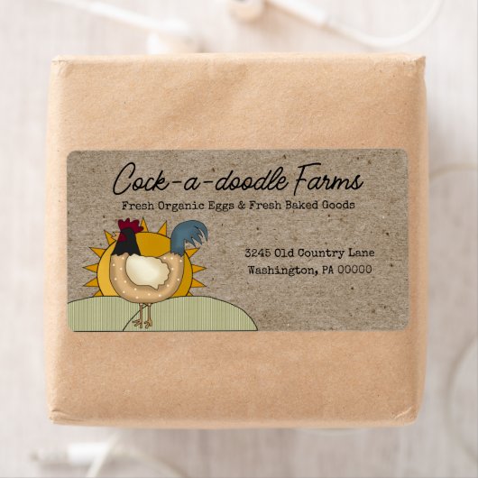 Rustikale Landfarm Umlaufbahn Hühnerei (Insitu)