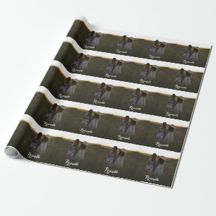 Rustikale Landfreunde Geschenkpapier