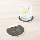 Rustikale Landfreunde Getränkeuntersetzer (Seite)