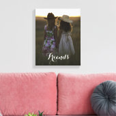 Rustikale Landfreunde Leinwanddruck (Insitu (Wohnzimmer))