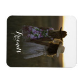 Rustikale Landfreunde Magnet (Horizontal)