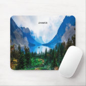 Rustikale Landgebirge Naturfotografie Mousepad (Mit Mouse)