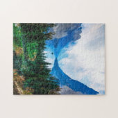 Rustikale Landgebirge Naturfotografie Puzzle (Horizontal)