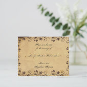 Rustikale Landhausstil-Schönheit Save the Date (Stehend Vorderseite)