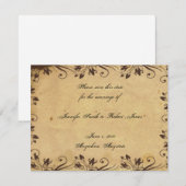 Rustikale Landhausstil-Schönheit Save the Date (Vorne/Hinten)