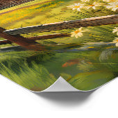 Rustikale Landhausszene 1 Poster (Ecke)