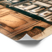 Rustikale Landküche 2 Poster (Ecke)