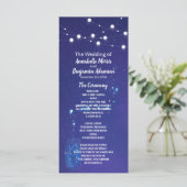 Rustikale Landleuchten Masson Glars Hochzeitsprogr Programm (Stehend Vorderseite)