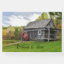 Rustikale Landmeile im Herbst Gästebuch