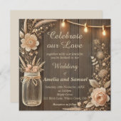 Rustikale Landschaft Einladung (Vorne/Hinten)