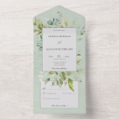 Rustikale Landschaft Kein Abendessen All In One Einladung (Innen Boden)