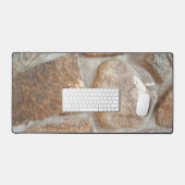 Rustikale Landschaft Natur Große Steine Foto Schreibtischunterlage (Tastatur & Maus)