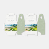 Rustikale Landschaft Seebad Landschaft Hochzeit Geschenkschachtel (Ungefaltet)