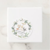 Rustikale Landtiere Vielen Dank Geschenkanhänger (Beispiel)