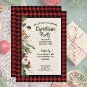 Rustikale Landwarme Buffalo Karierte Party Einladu Einladung