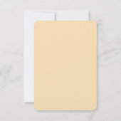 Rustikale Landweizenhochzeit RSVP-Karten RSVP Karte (Rückseite)