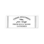 Rustikale landwirtschaftliche Betriebe Gezüchtete  Gummistempel (Prägung)