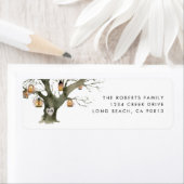 Rustikale Lanterns Vintager geschnitzter Eichenbau (Insitu)