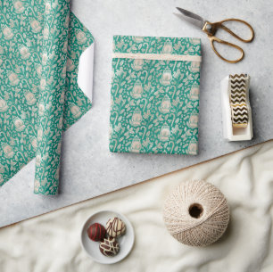 Rustikale Laternen Weihnachten Geschenkpapier