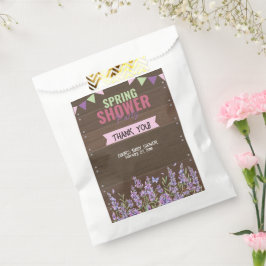 Rustikale Lavendel Dusche Party Babydusche Geschenktütchen