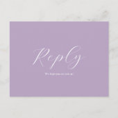 Rustikale Lavendel UAWG Postkarte (Vorderseite)