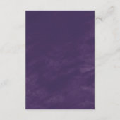 Rustikale Lavender & Eucalyptus Hotel Enclosure Ca Begleitkarte (Rückseite)