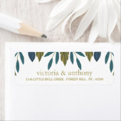 Rustikale Leaf-Blumenhochzeit (Insitu)