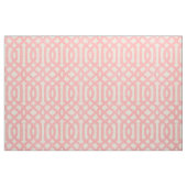 Rustikale Leinen, Beige und rosa Trellis Stoff (Fat Quarter (45,7 x 55,9 cm))