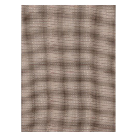 Rustikale Leinwand-Korbgeflecht-Blick-Tischdecke Tischdecke (Vorderseite)