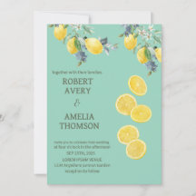 Rustikale Lemon-Hochzeit