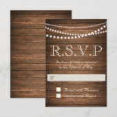 Rustikale Leuchtenreihe UAWG 3,5" x 5" (Off White) RSVP Karte (Vorne/Hinten)