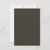 Rustikale Lichter Hochzeit RSVP Karten (Rückseite)