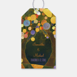 Rustikale Liebe Bäume Hochzeit Vielen Dank Geschenkanhänger