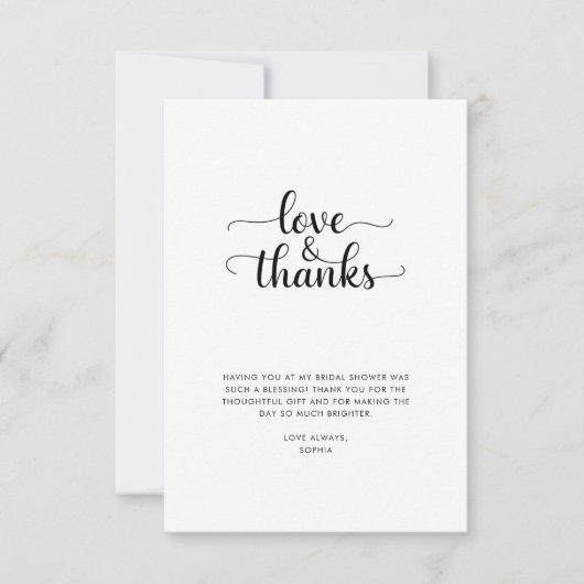 Rustikale Liebe & Danke Brautparty Beach Foto (Vorderseite)