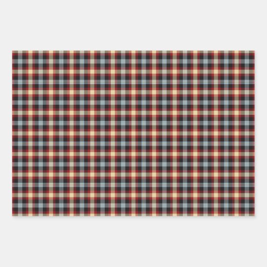 Rustikale Liebe Hunde Geschenkpapier Set (Vorderseite 2)