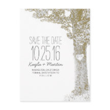 Rustikale Liebe Land Save the Date Postkarten
