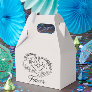 Rustikale Liebe Western Hochzeit Geschenkschachtel