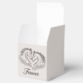 Rustikale Liebe Western Hochzeit Geschenkschachtel (Geöffnet)