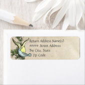 Rustikale Liebesvögel (Rücksendeadresse) (Insitu)