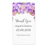 Rustikale Lila Hochzeitstempel (Vorne)