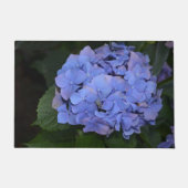 Rustikale Lila Hydrangea makrophylla Fußmatte (Vorderseite)
