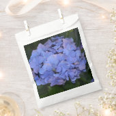 Rustikale Lila Hydrangea makrophylla Geschenktütchen (Ausgeschnitten)