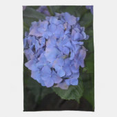 Rustikale Lila Hydrangea makrophylla Geschirrtuch (Vertikal)