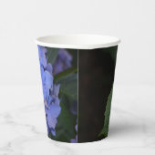 Rustikale Lila Hydrangea makrophylla Pappbecher (Rechts)