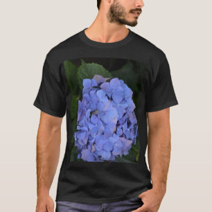 Rustikale Lila Hydrangea makrophylla T-Shirt