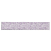 rustikale lila, Shabby Chic, blasse Lavendelfloral Großer Tischläufer (Horizontal)
