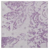 rustikale lila, Shabby Chic, blasse Lavendelfloral Stoff (Muster)